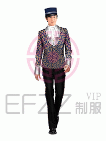 酒店門童制服設計效果圖643