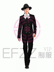 酒店門童制服設計效果圖649