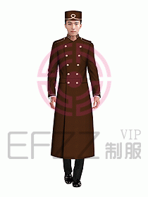 酒店門童制服設計效果圖650