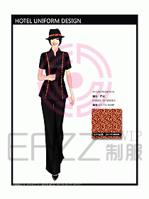 酒店門童制服設計效果圖663