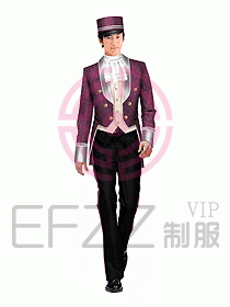 酒店門童制服設(shè)計效果圖659