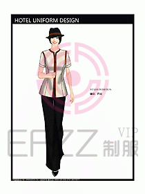 酒店門童制服設計效果圖674