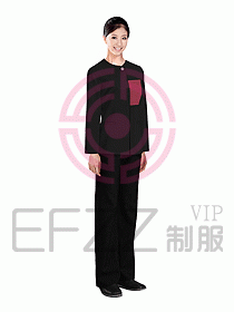 酒店客服服務(wù)員制服設(shè)計(jì)效果圖275