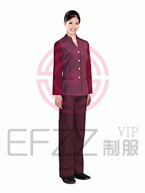 酒店客服服務員制服設計效果圖291