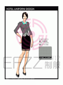 酒店西餐服務(wù)生制服設(shè)計(jì)圖736