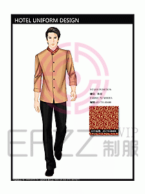 酒店客服服務員制服設計圖314
