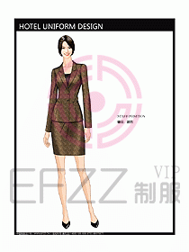 酒店經理服裝設計效果圖309