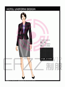 前臺(tái)服務(wù)生制服設(shè)計(jì)效果圖458