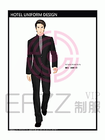 前臺服務(wù)生制服設(shè)計效果圖473