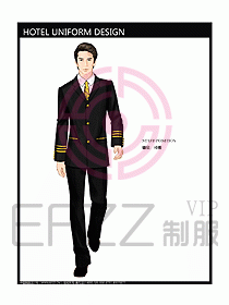 酒店門童行李生制服686