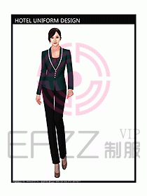 女時尚秋冬職業裝設計圖634