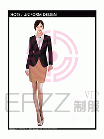 女時尚秋冬職業裝設計圖639