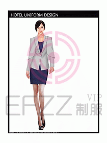 女時(shí)尚秋冬職業(yè)裝設(shè)計(jì)圖642