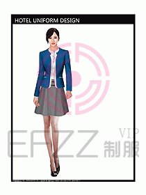 女時尚秋冬職業裝設計圖649