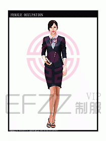 女時尚秋冬職業(yè)裝設(shè)計圖669