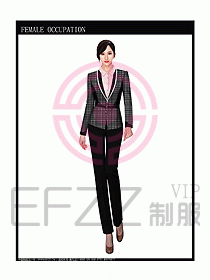 女時尚秋冬職業裝設計圖668