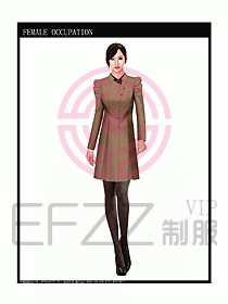 女職業(yè)裝大衣設(shè)計(jì)圖060