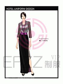 西餐咨客制服設(shè)計(jì)圖310