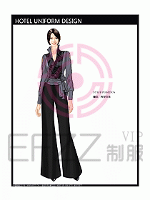 西餐咨客制服設(shè)計(jì)圖315