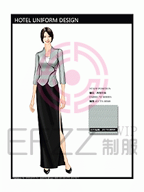 西餐咨客制服設(shè)計(jì)圖317