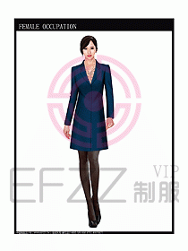 女職業(yè)裝大衣設(shè)計(jì)圖082