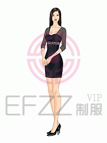 夜總會(huì)KTV包房公主服裝439