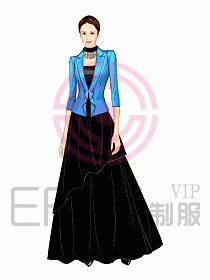 KTV夜總會咨客禮儀服裝177