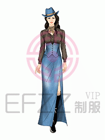 KTV夜總會(huì)咨客禮儀服裝197