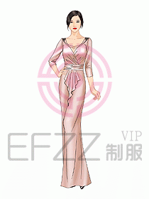 KTV夜總會咨客禮儀服裝209