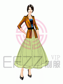 KTV夜總會咨客禮儀服裝211