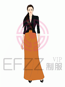 KTV夜總會咨客禮儀服裝215