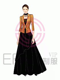 KTV夜總會咨客禮儀服裝216