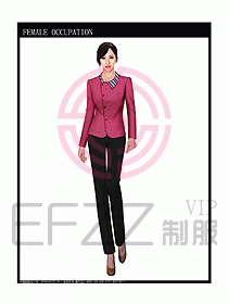 商城營業員服裝設計圖959