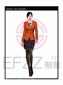 商城營業員服裝設計圖963