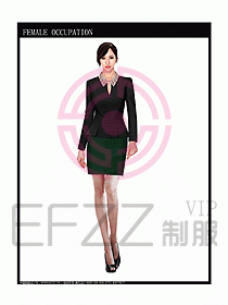 商城營業(yè)員服裝設(shè)計圖992