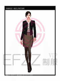 商城營業員服裝設計圖997
