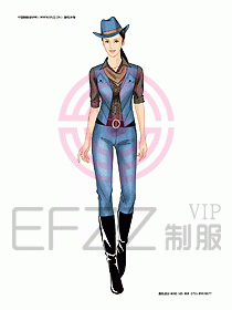 KTV男女服務員制服設計圖285