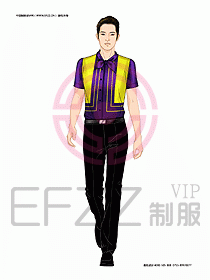 KTV男女服務員制服設計圖298