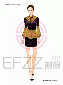 KTV男女服務員制服設計圖309