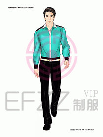 KTV男女服務員制服設計圖330