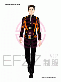 KTV男女服務(wù)員制服設(shè)計圖340