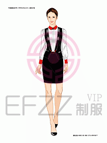 KTV男女服務員制服設計圖357
