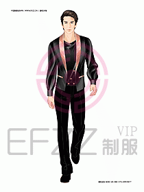 KTV男女服務(wù)員制服設(shè)計(jì)圖364