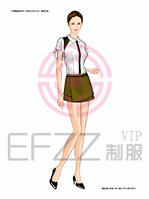 KTV男女服務(wù)員制服設(shè)計(jì)圖367