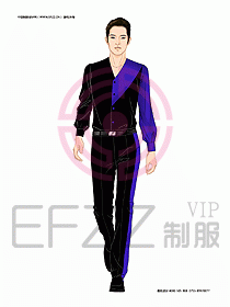 KTV男女服務員制服設計圖366