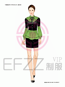 KTV男女服務(wù)員制服設(shè)計(jì)圖371