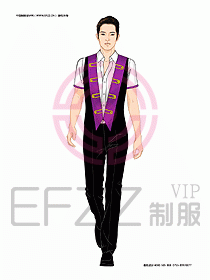 KTV男女服務員制服設計圖376