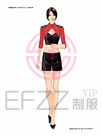 KTV男女服務員制服設計圖379