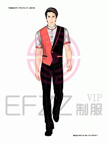 KTV男女服務員制服設計圖382