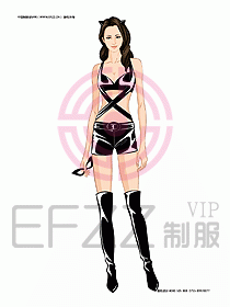 KTV男女服務員制服設計圖474